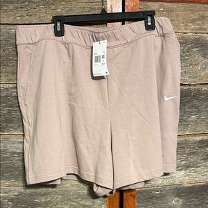 Nike Women's Athletic Shorts in Mauve Pink
